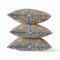 Edge Collections - 18 x 18 x 5 inches - Multi - Boho Cloverleaf Decorative Throw Pillow - 1 Piece